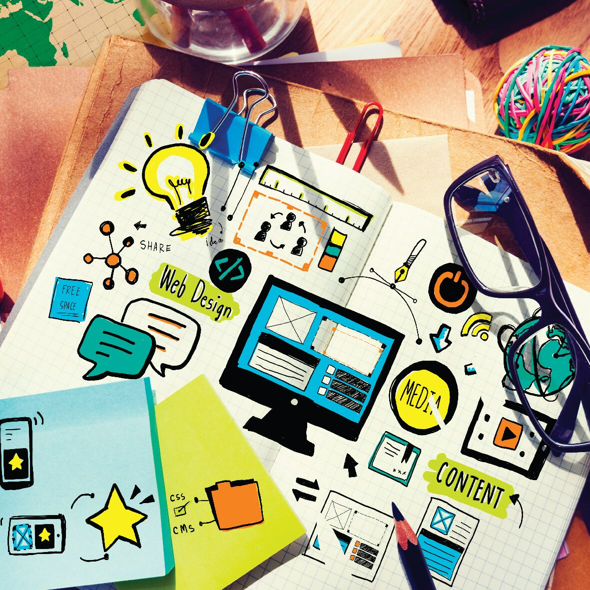 How Graphic Design Courses Build Portfolio Ready Skills